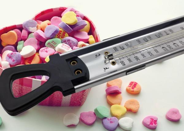Large Stainless Steel Candy Jelly Deep Fry Thermometer Waterproof Structure
