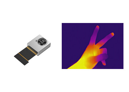 Infrared Thermal Camera Module with 256x192/12μm Uncooled LWIR Detector