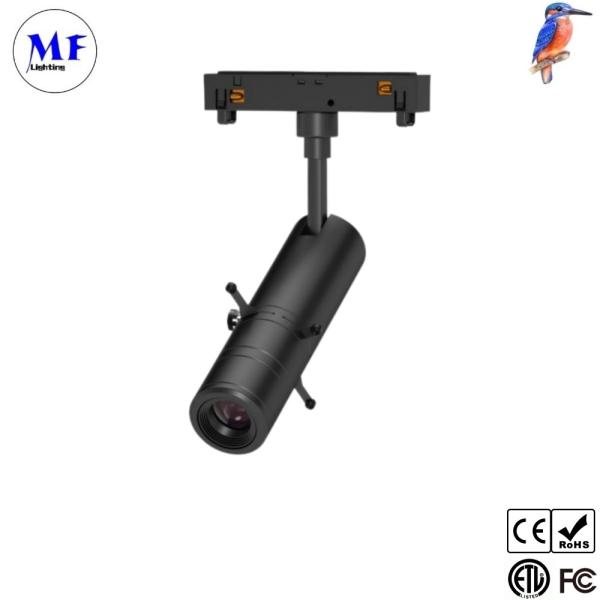 Shapeable LED Spot Track Light With Smart CCT DIP Dimming For Contemporary Art Museum