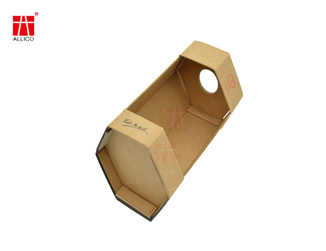 Цвет подарочных коробок складный CMYK бутылки вина FSC Kraft бумажный