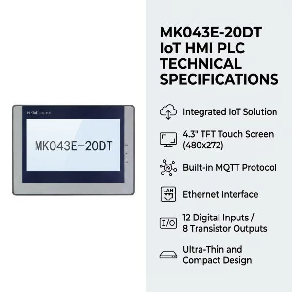 Original Kinco HMI PLC All-in-One Integrated Controller Touch Screen