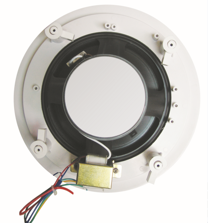 20w 100V Ceiling Mounted Surround Speakers ABS 5 Inch Coaxial Loudspeaker
