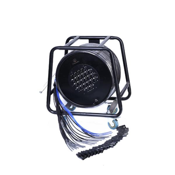 Класс защиты IP58 Активные оптические кабели для передачи аудио 8х 6,35 мужского пола