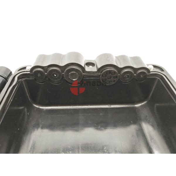 Прямо через размер портов 295 * 202 * 81мм коробки замка для канатов 6 волокна