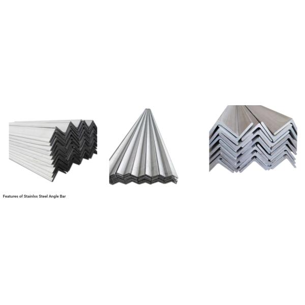 Grey Galvanised Stainless Steel Angle Bar Rustproof Anti Oxidation