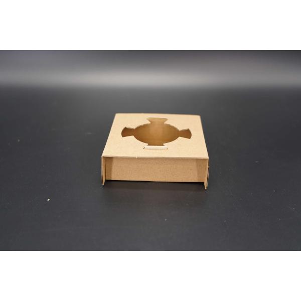 Disposable Take Away Cardboard Paper Cup Holder Boba Bubble Tea Paper Cup Holder