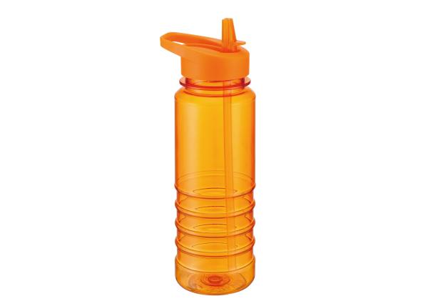 Leakproof 750ml Plastic Sports Water Bottle With Straw FDA Standard