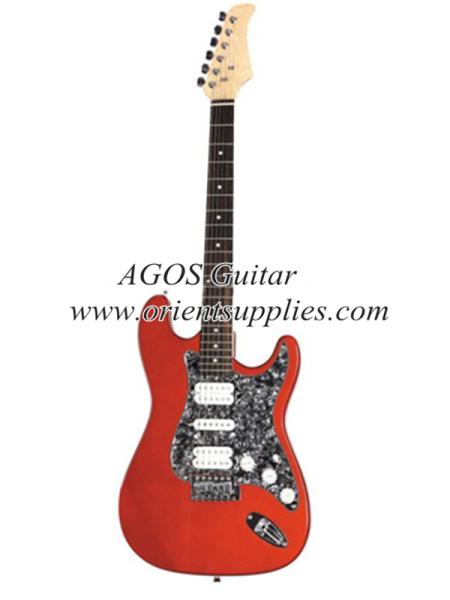 39" Electric Guitar - "Fender Stratocaster " style with with Pearl Loid Pickguard AG39-ST5