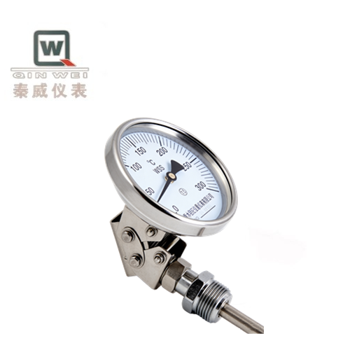 Universal Bimetallic Thermometer Flexible Installation Dial Type