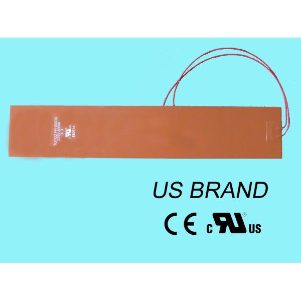 Waterproof 12v Silicone Rubber Heaters To Heat Drum Wire Fast Heating