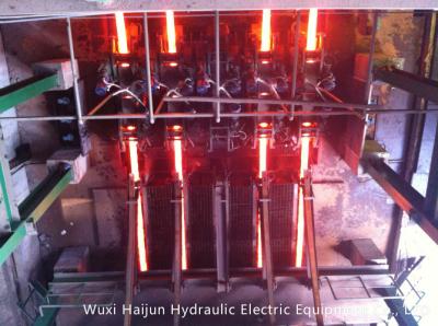 Scrap steel smelting 10T Continue Casting Machine With 1 Strand and Ladle Car / Ladle Turret