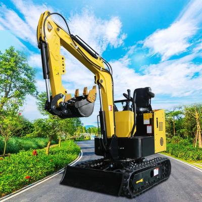 Motor máximo da profundidade 1700mm Mini Crawler Excavator With Diesel da escavação
