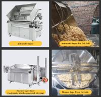 Máquina de fritura totalmente automática Economia de energia comercial Capacidade de óleo 600L