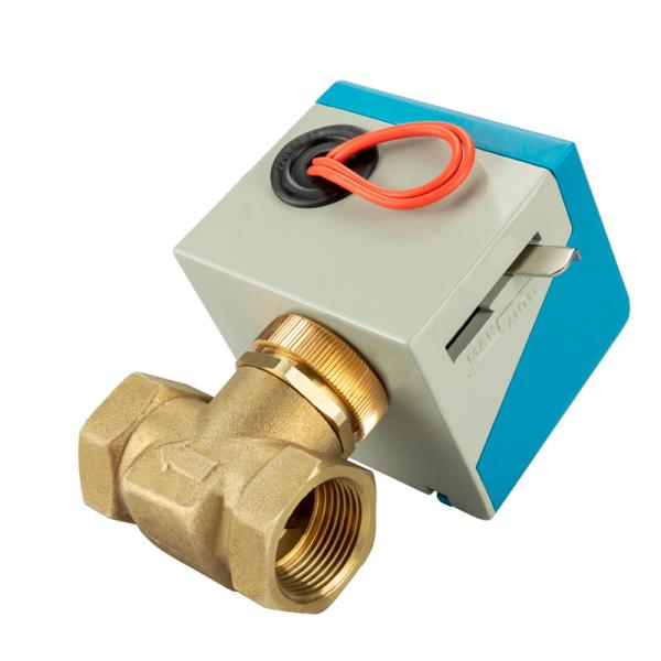 2 Way Thermostatic Temperature Control Room Heating/cooling Water Ball Valve With Electric Actuator