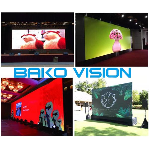 Full Color Screen Indoor Fixed LED Display P1.5-P3mm HD Pixels Light Weight