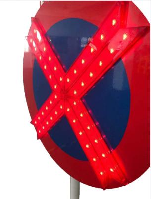impermeável vermelho reflexivo de alumínio dos sinais de tráfego do diodo emissor de luz das lâmpadas 6V