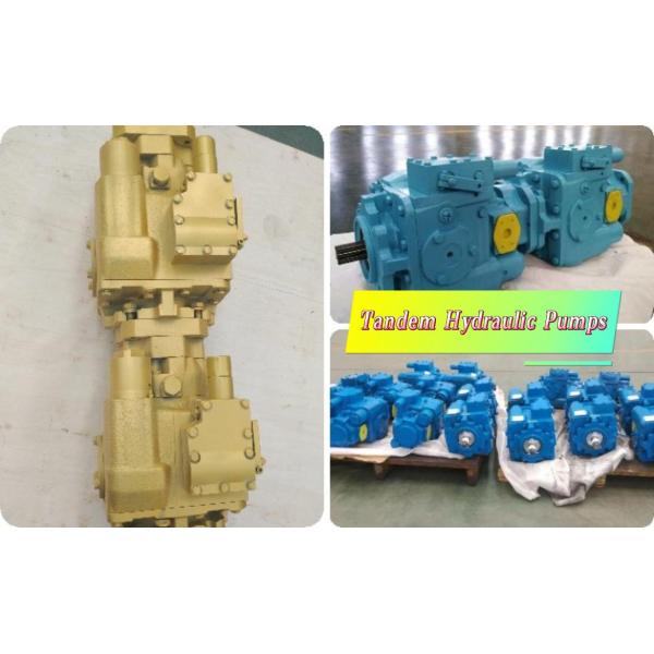 Cotton harvester hydraulic tandem pump customization Многорежимные тандемные гидравлические насосы с максимальным водоизмещением 110 + 110 мл/р