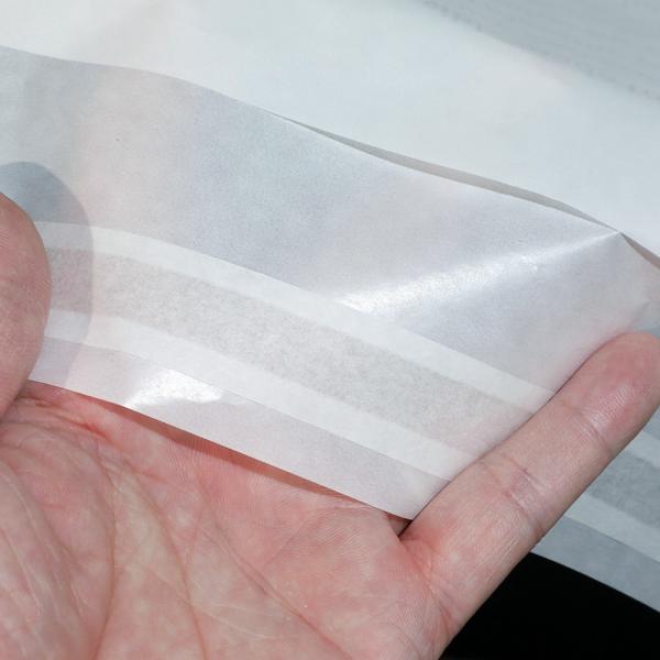High Texture 100% Transparent Glassine Paper Bags Die-cut Handle FSC Certified For Sustainable Packaging