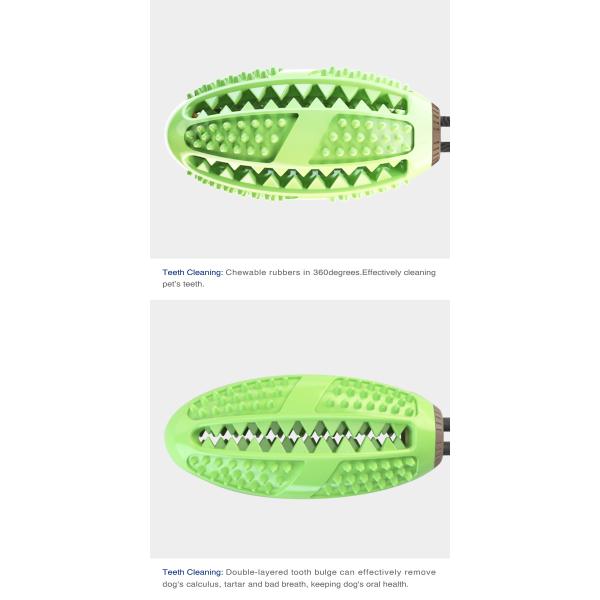 Puppy Separation Anxiety Toys TPR Teeth Cleaning Chew Toys 400mm OEM For Anxious Dogs