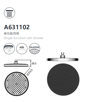4 Spray Mode Handheld Shower Head Bathroom Faucet with Diverter Hand Spray Function