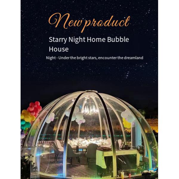 Outdoor camping Spherical star tent Hotel Homestay  Room Star Room pc transparent glass house