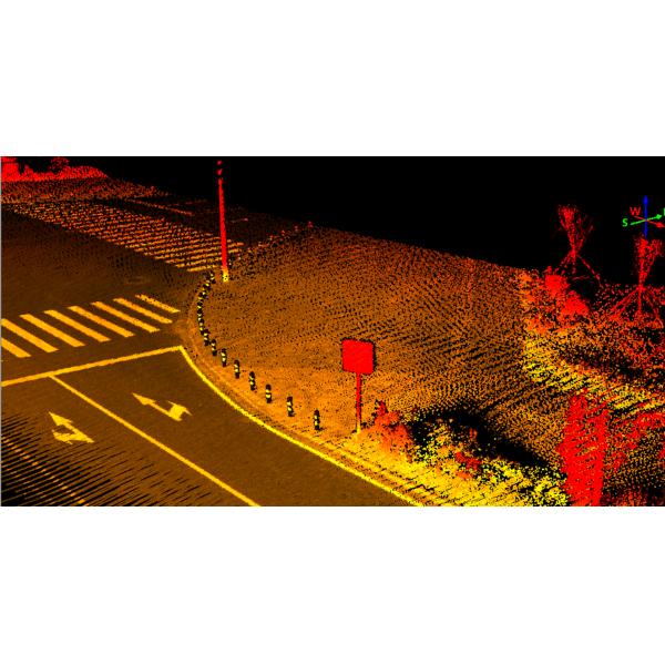 Картографирование дорог Высокоточный мобильный LiDAR Geosun gAirHawk GS-260X