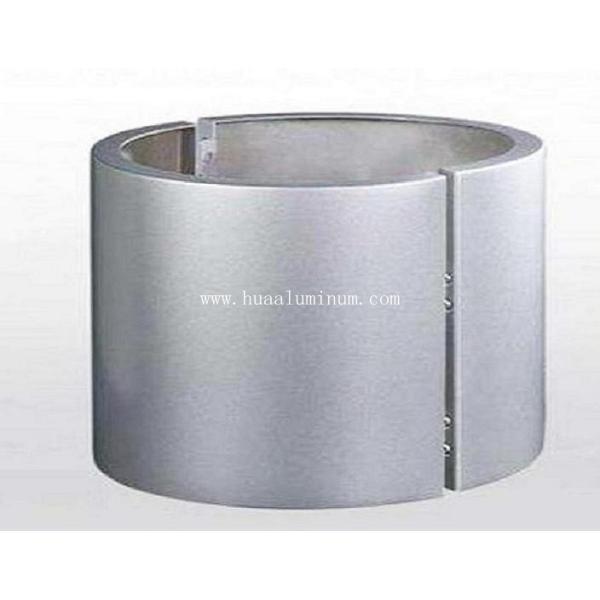 Silver 2440mm Decorative Aluminum Sheet Panels Rustproof Non Combustible