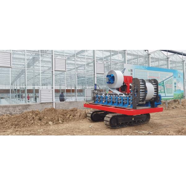 7.5kw Seamless Gutter Machine Fascia Roll Forming Machine 6 Inch