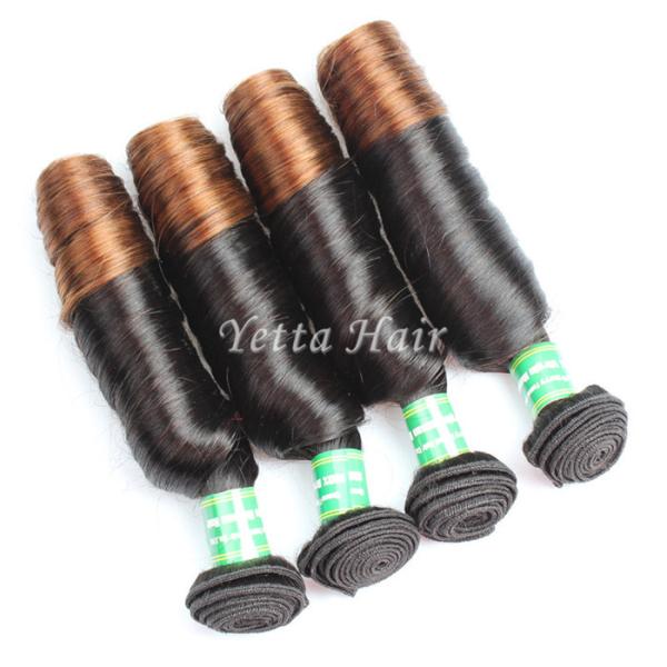 No Lice No Mixture Ombre Peruvian Human Hair Weave  Can Be Dyed And Bleached