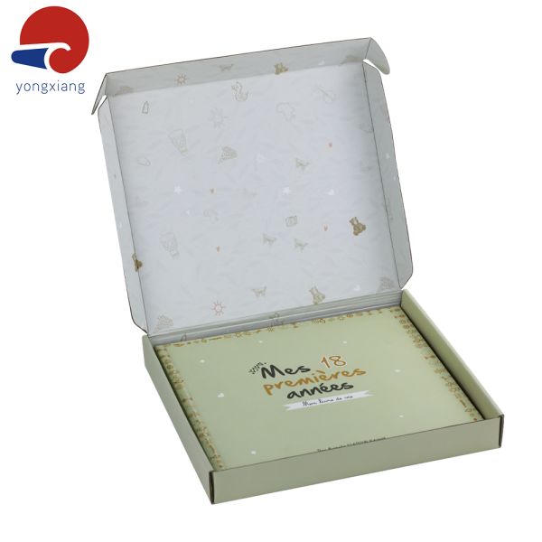 Offset Luxury Book Printing Eco Friendly Gold Edge Books With Flip Lid Folding Box