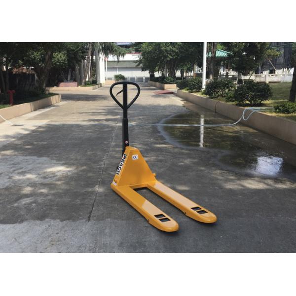 Big Capacity Ride On Pallet Truck , Heavy Duty Narrow Pallet Jack Lightweight
