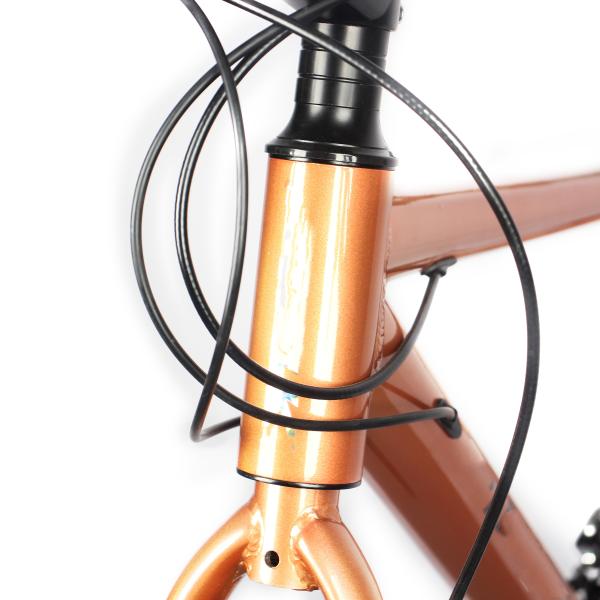 Горячая продажа мужчины и женщины хорошее качество односкоростной 700C велосипед горный велосипед