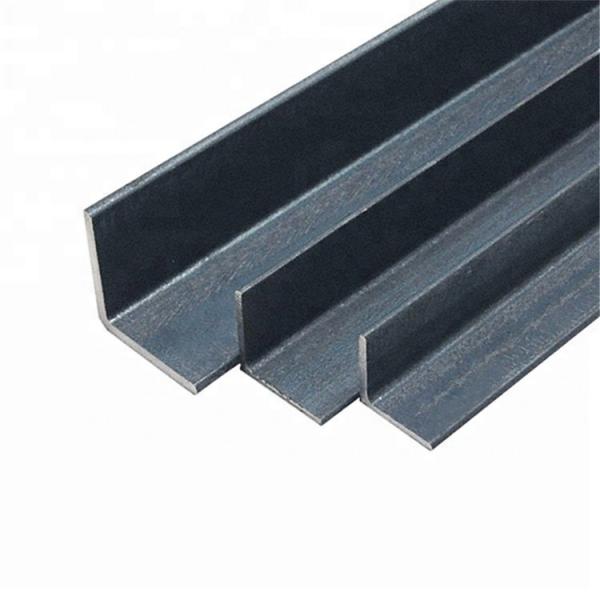 Hot Rolled Unpolished  AISI ASTM A36 Angle A100 Wear Resistance 304 Metal Right Angle Trim For Construction 50x50x6mm