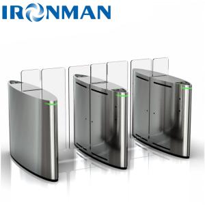 safety Office Access Control Turnstiles AC220V With Stainless Steel Housing