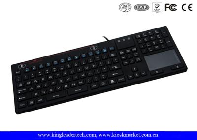 As chaves do luminoso 106 Waterproof o peso leve do teclado de USB do silicone