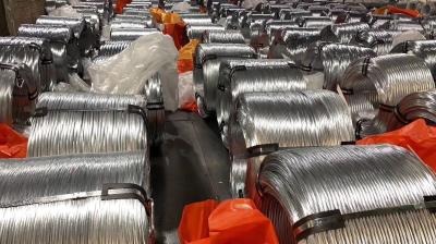EN10257 Non - Alloy Galvanized Steel Wire , Zinc Coated Wire For Armoring