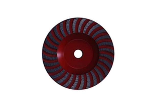 Red Golden 4 Diamond Cup Wheel Turbo Cup Wheel For Concrete Products