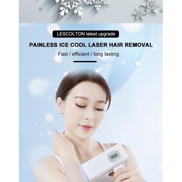 Lescolton Home Beauty Machine Ice Cool IPL Epilator Permanent Laser Hair Removal LCD Display