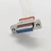 Rectangular Connector, J30j-21zkn Straight Pin, 21-Pin