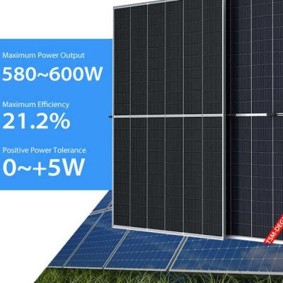 580W 585W Trina Solar Panel 590W 595W 600W Monocrystalline Solar Pv Panel