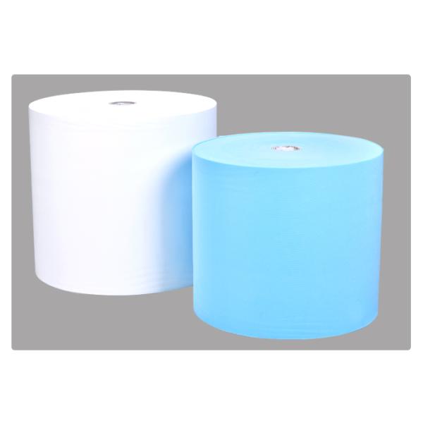 anchura del color azul/blanco/verde los 2-320cm de la tela no tejida de los PP Spunbond del gramo 9G-120