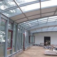 Plaques de toiture en polycarbonate pliable à faible coût