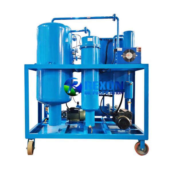 Óleo de vácuo Desidratação de vácuo Purificador de óleo hidráulico PLC Controle totalmente automático 30 KW Potência de aquecimento