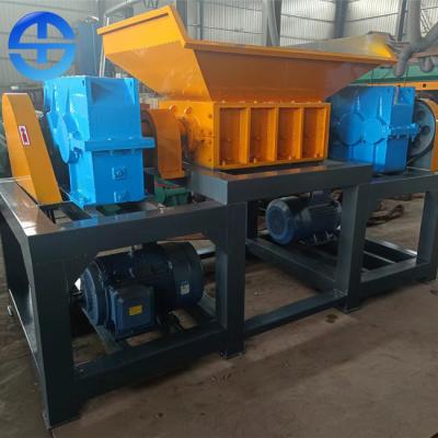 Q235 Steel Plate Double Shaft Shredder Machine Alloy Blades