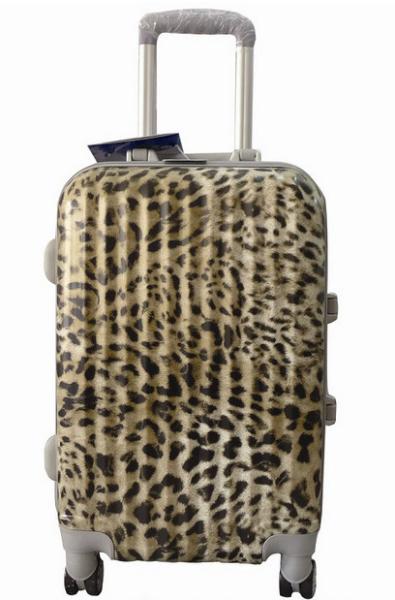 Aluminum Mouth PC ABS travel trolley luggage cases bag from baigou biggest factory price