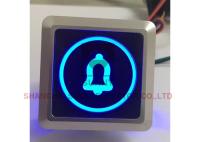 Commutateur de bouton poussoir ignifuge d'ascenseur du PC Dc24v de Touchless 500cd/㎡ pour des pièces d'ascenseur
