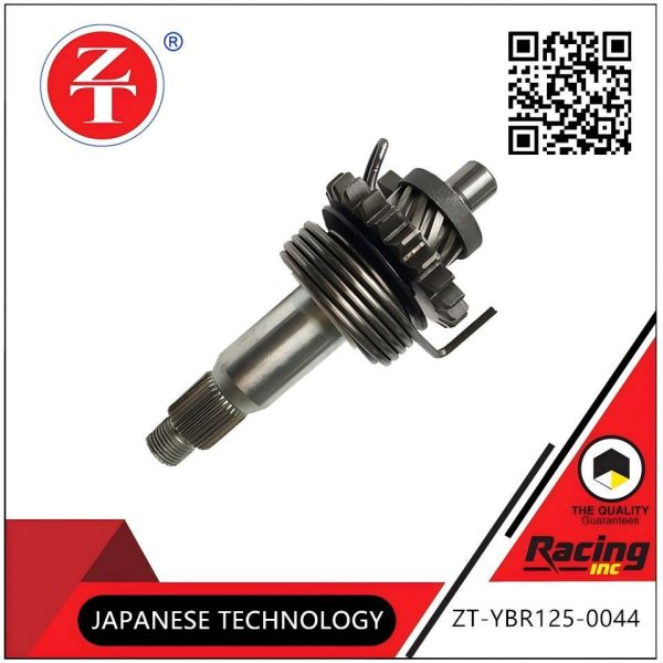 Motorcycle Kick Start Shaft Axle Assy For Yamaha YBR125 XTZ125 Engine Kick Starter Shaft Assembly