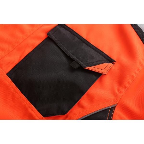 EN381-11 Chainsaw Protective Jacket , Anti Cut Mens Hi Vis Workwear