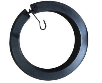 Round Black Rubber Casing Thread Protector Quick Operation For Well Cementing