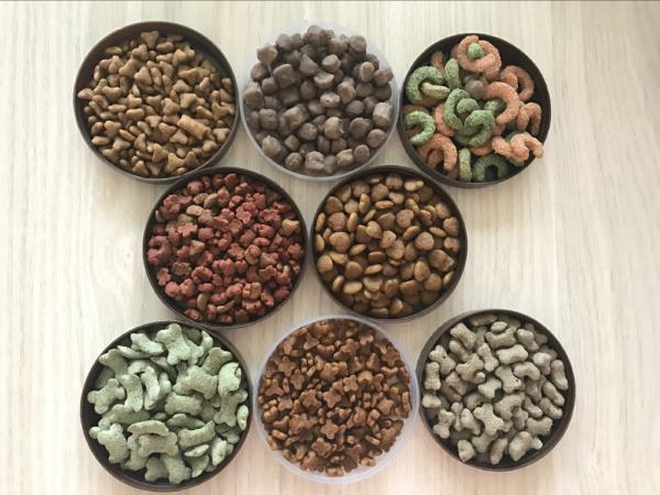 Fuel Oil Heating Automatic Dry Food Machine for Dogs and Cats Pet Food Production Line